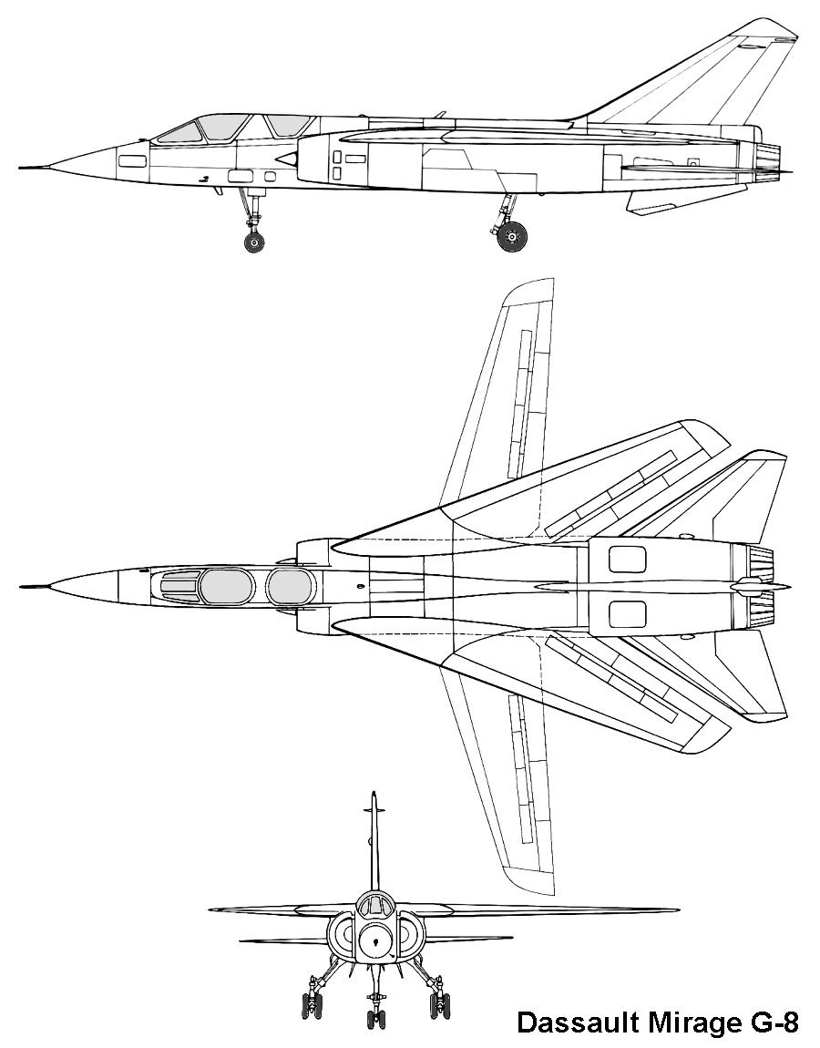 Dassault Mirage G - Dassault Mirage G