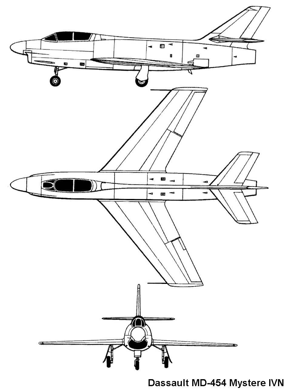 Dassault Mystère IV - Dassault Mystère IV N