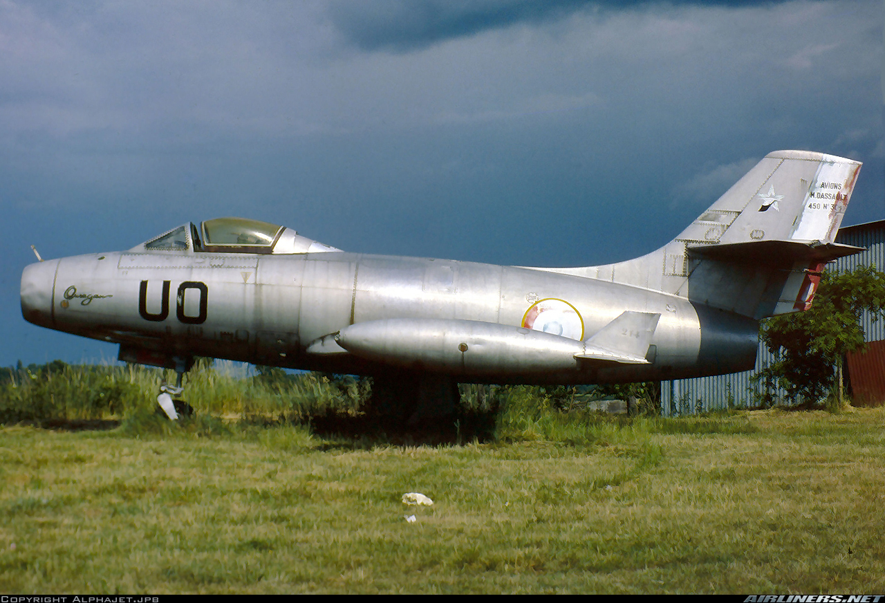 Dassault Ouragan - Dassault Ouragan MD.450 - France - Air Force Aviation Photo #6450469