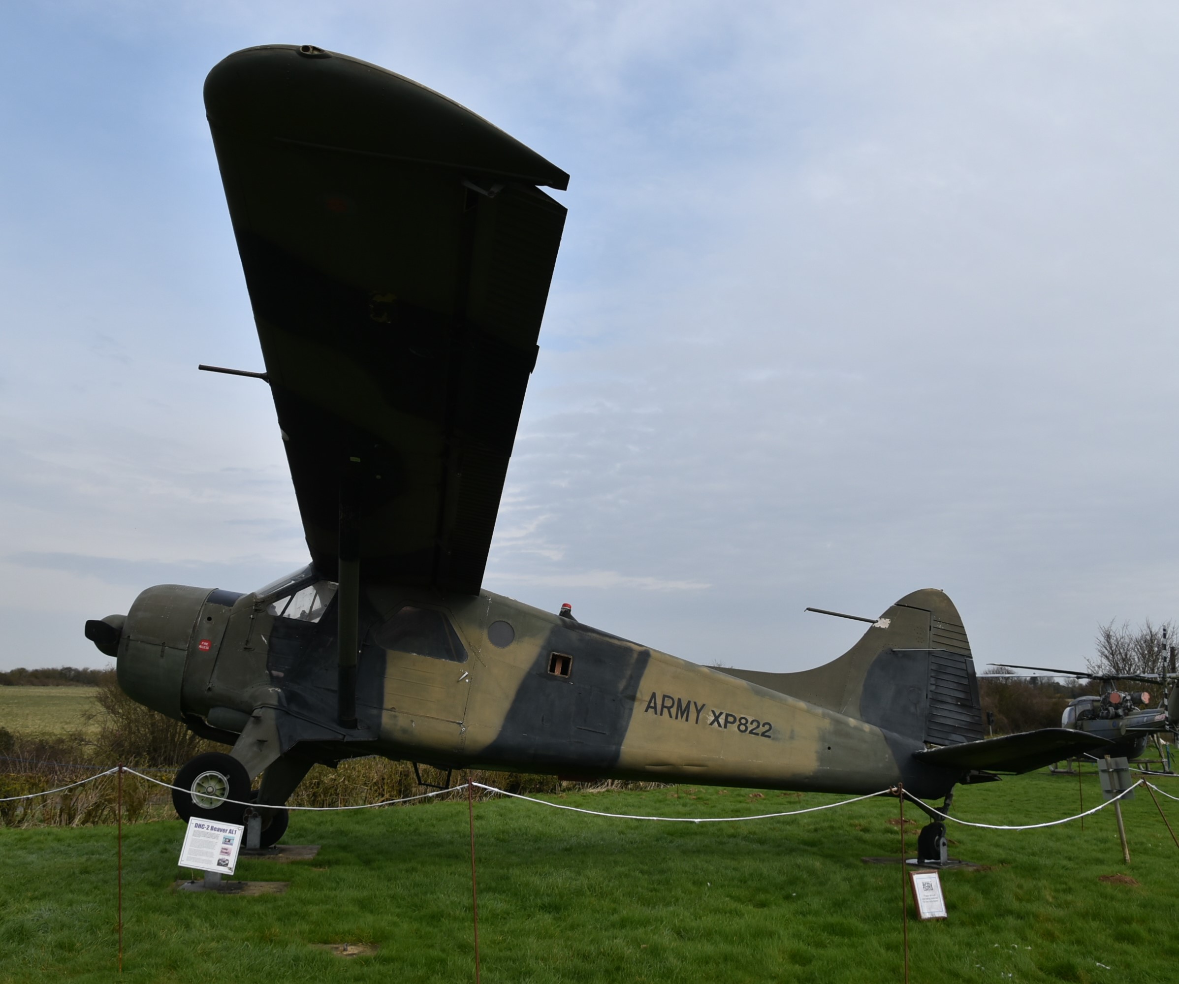 XP822 De Havilland Canada DHC-2 Beaver at the Museum of Army Flying