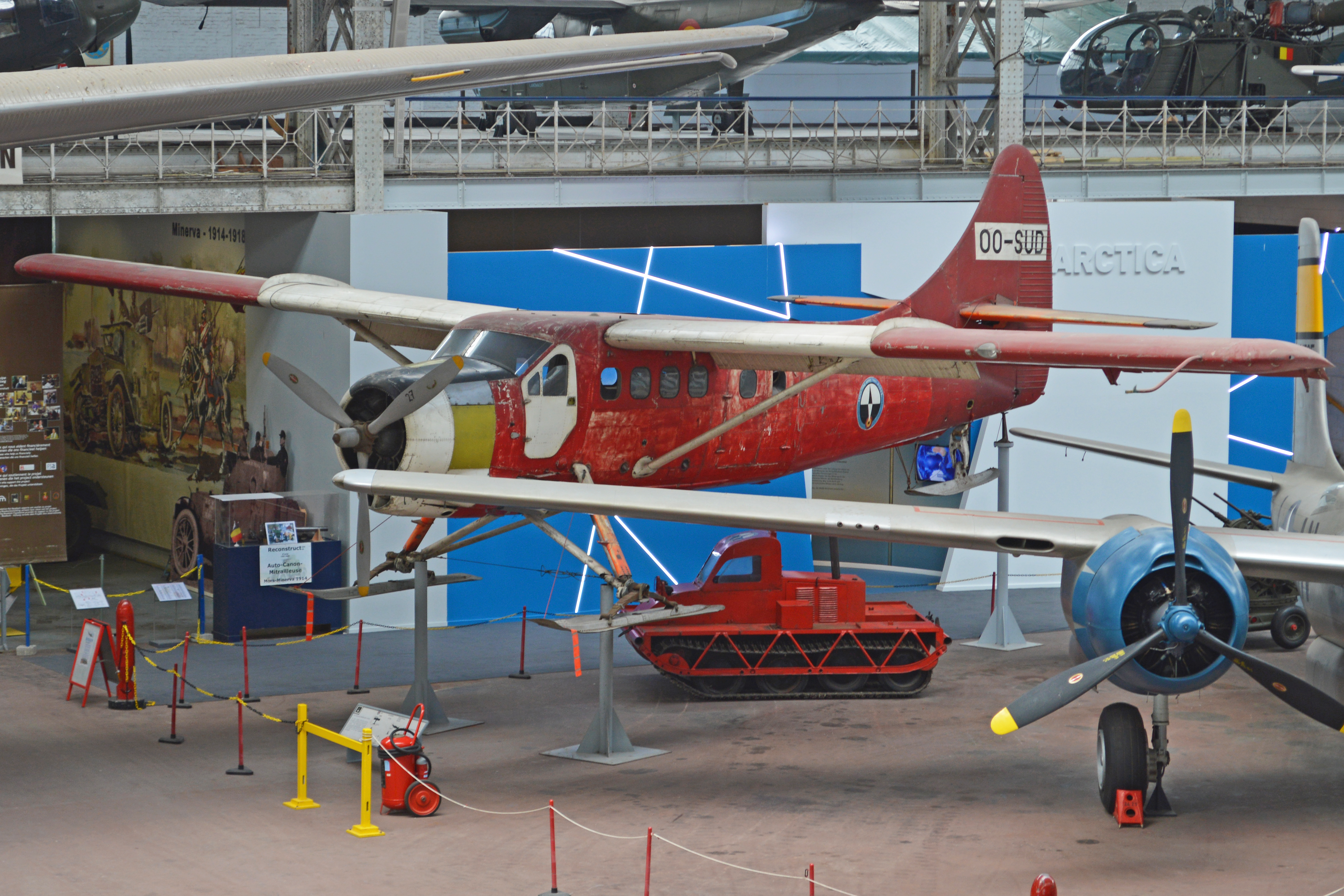 De Havilland Canada DHC-3 Otter OO-SUD preserved in Brussels
