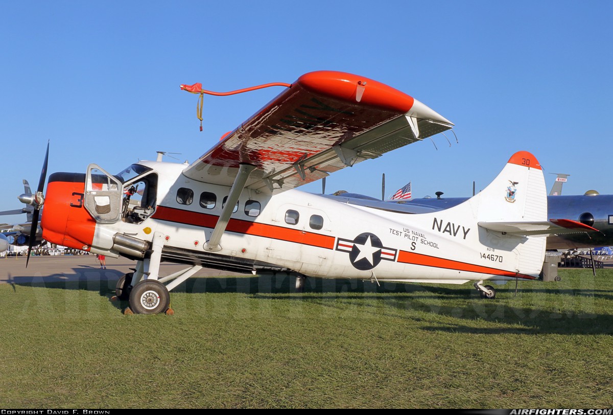 United States Navy De Havilland Canada NU-1B Otter at Oshkosh