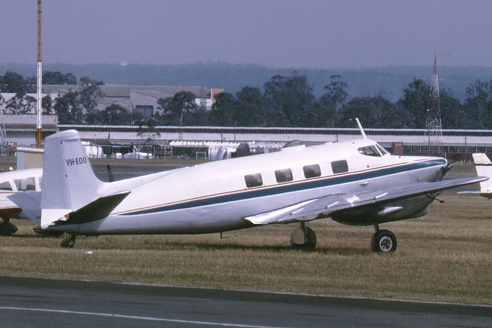 de Havilland Australia DHA-3 Drover on a runway, showing the three-engine utility transport developed by the Australian de Havilland branch.