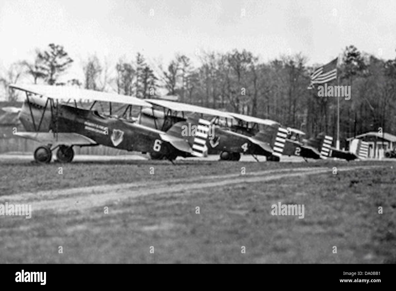 Douglas O-38 - This image features Douglas O-38 aircraft from the 106th Observation