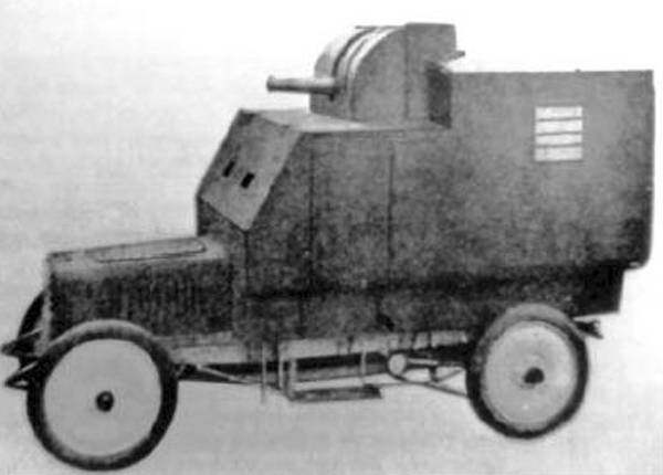 Ehrhardt Panzerkampfwagen M1906 military land vehicle image 1