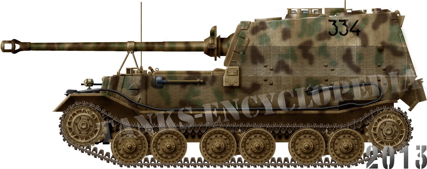 Elefant (Ferdinand) military land vehicle image 1