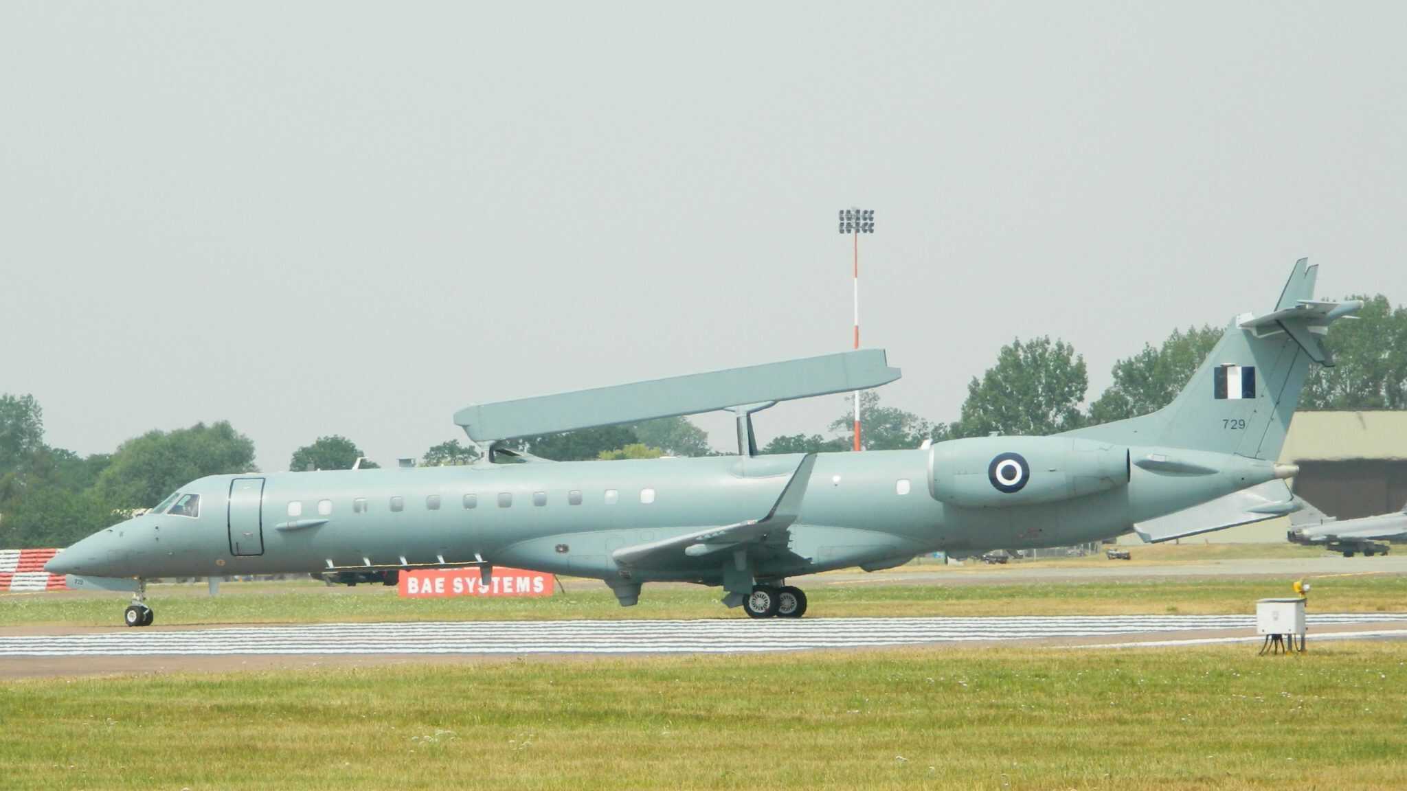 Embraer EMB-145 AEW&C Netra - Hellenic Air Force Embraer EMB-145 AEW Embraer R-99 (EMB 145 AEW) ? History, Technical Data & Photos ? AeroCorner