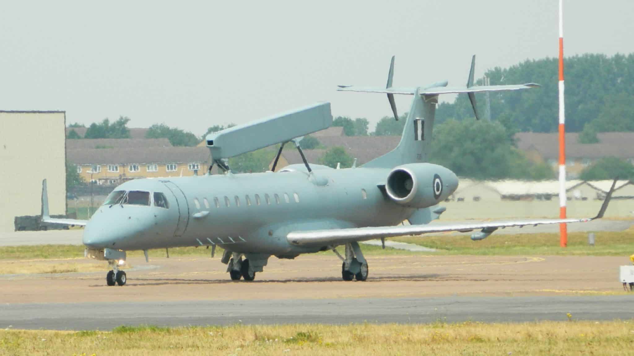 Embraer EMB-145 AEW&C Netra - Hellenic Air Force Embraer EMB-145 AEW. Embraer R-99 (EMB 145 AEW) ? History, Technical Data & Photos ? AeroCorner