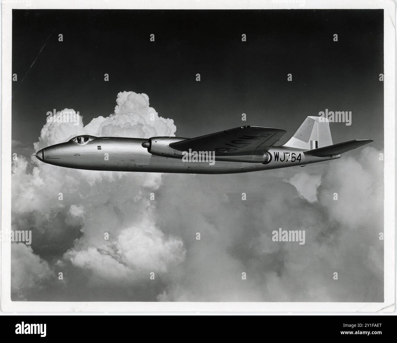 English Electric Canberra - English Electric Canberra Jet Aircraft. The first jet powered bomber