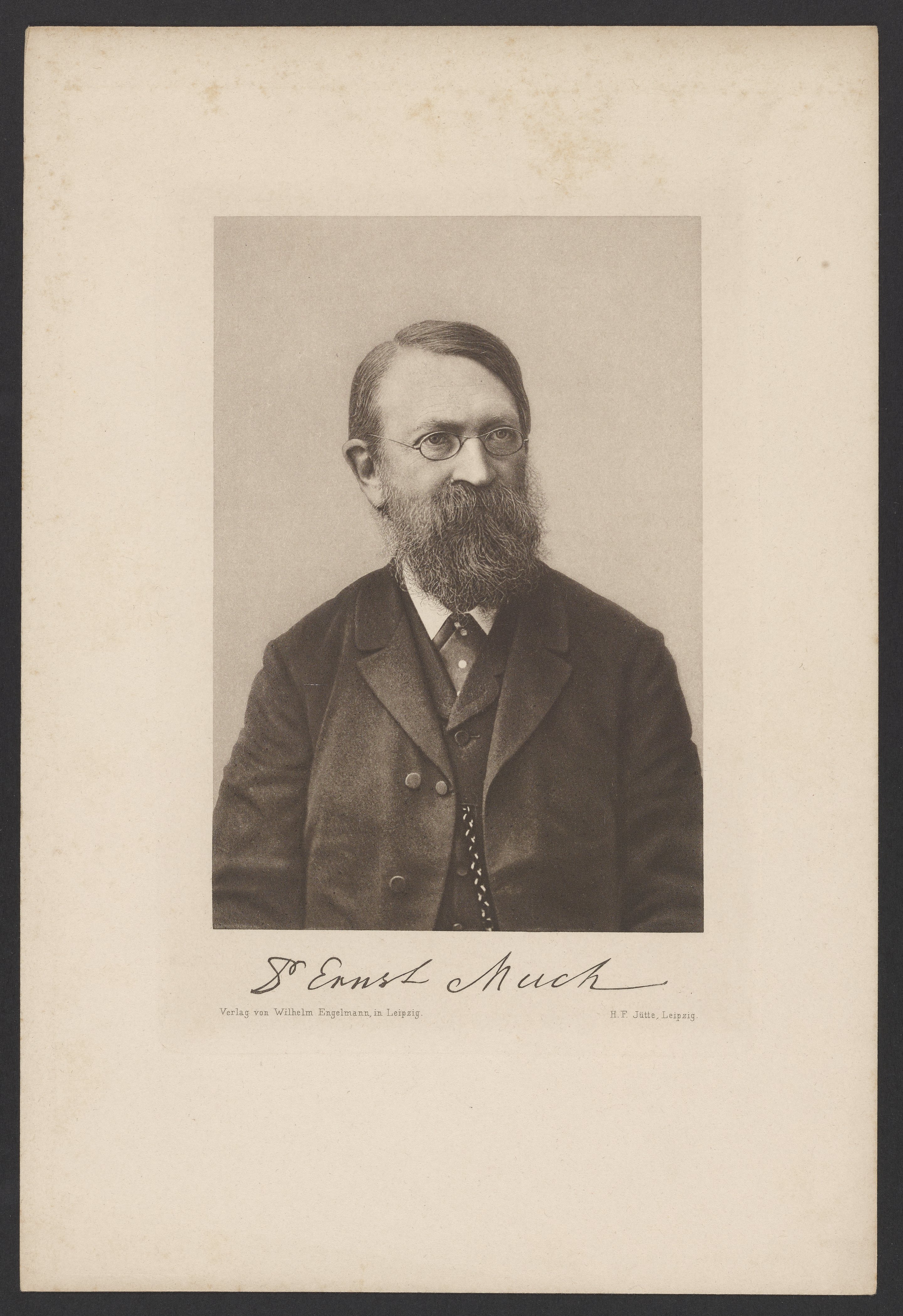 Portrait of Ernst Mach