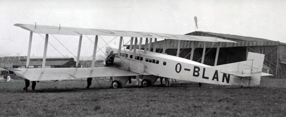 Farman F.60 Goliath - Crash of a Farman F.60 Goliath off Calais: 2 killed Bureau of Aircraft Accidents Archives
