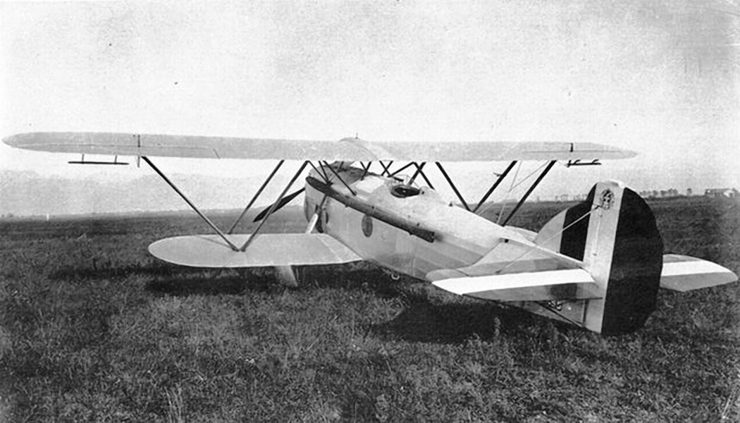 Fiat CR.30 biplane fighter profile