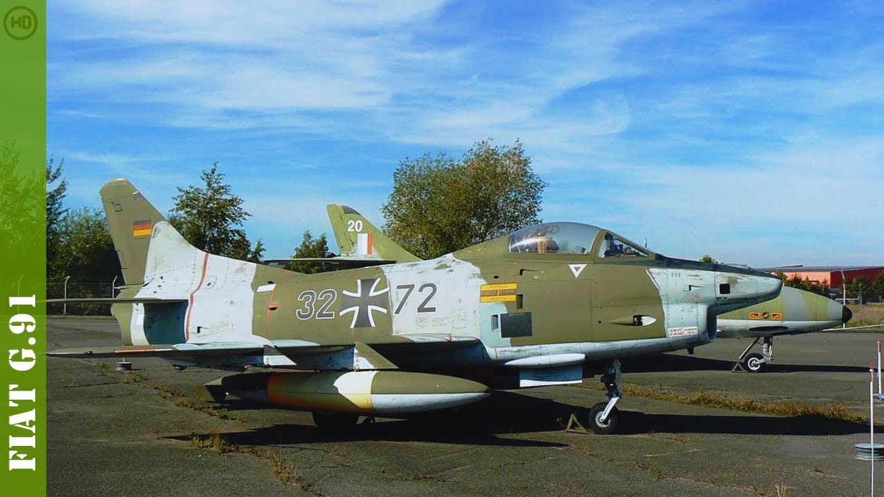Fiat G.91 - Fiat G.91 - aircraft - HD - YouTube