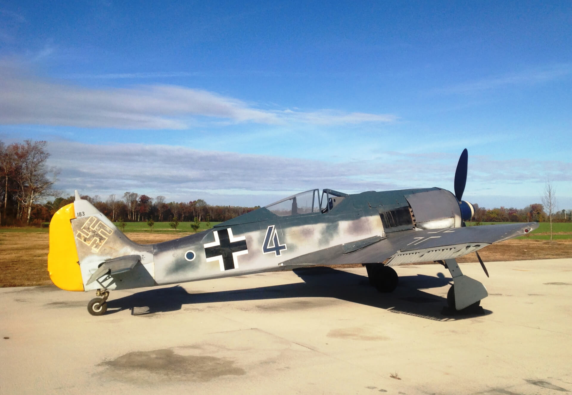 Focke-Wulf Fw 190 Wurger museum aircraft