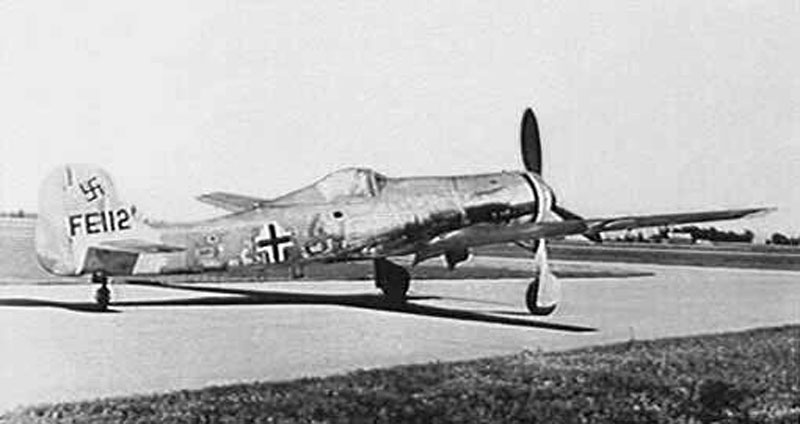 Focke-Wulf Ta 152H captured fighter