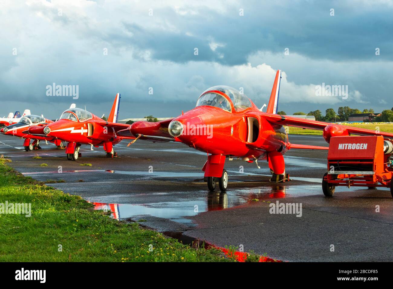Folland Gnat - Gnat raf trainer hi-res stock photography and images - Alamy