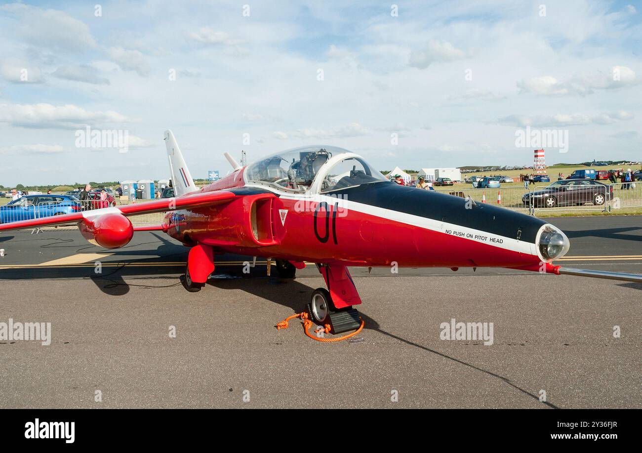 Folland Gnat - A Folland Gnat compact swept-wing trainer aircraft for the Royal Air