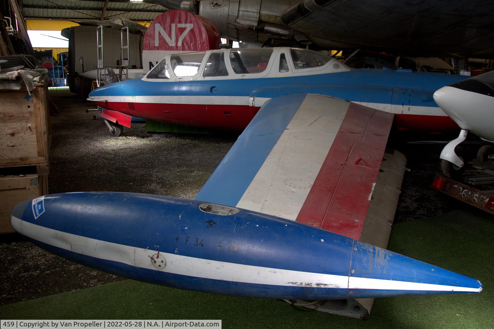 Fouga CM.170 Magister - Aircraft 459 (1965 Fouga CM-170 Magister C/N 459) Photo by Van
