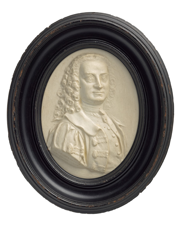 Francis Hutcheson cast portrait