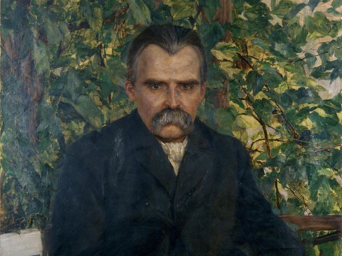 Friedrich Nietzsche portrait by Hans Olde Stoewing