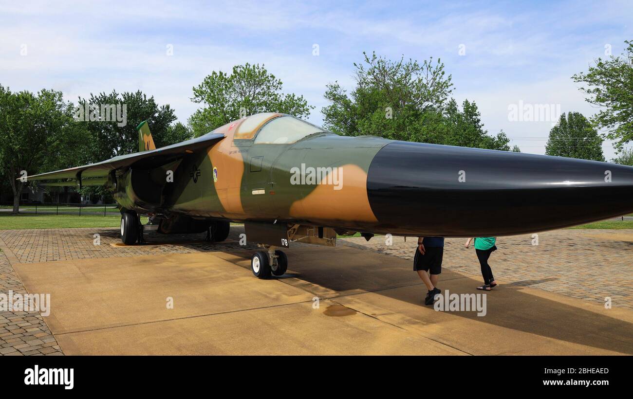General Dynamics F-111 Aardvark - General Dynamics F-111 Aardvark Attack Aircraft on dispalay at Aviation