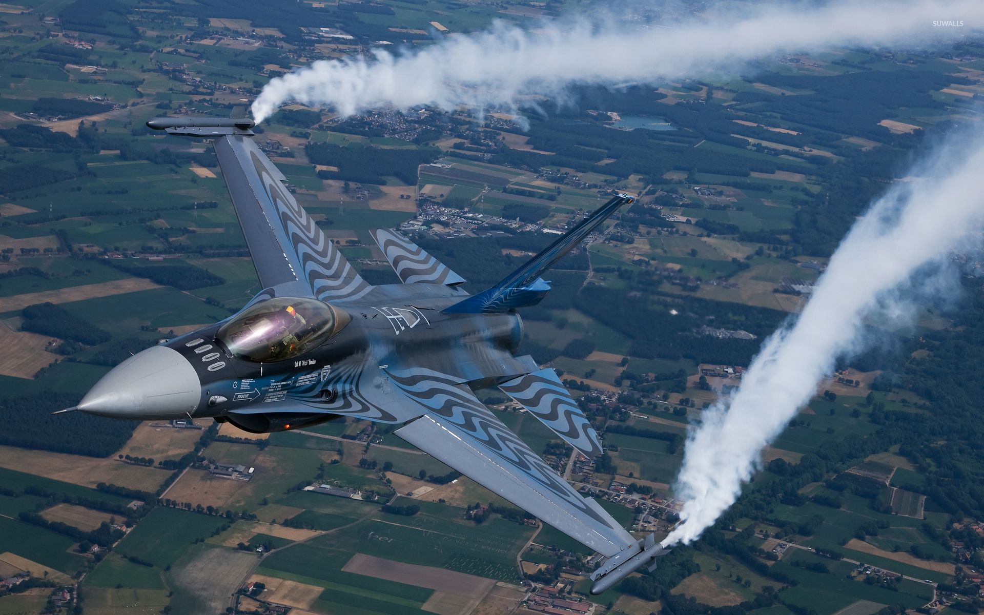 General Dynamics F-16 Fighting Falcon - General Dynamics F-16 Fighting Falcon [3] wallpaper - Aircraft