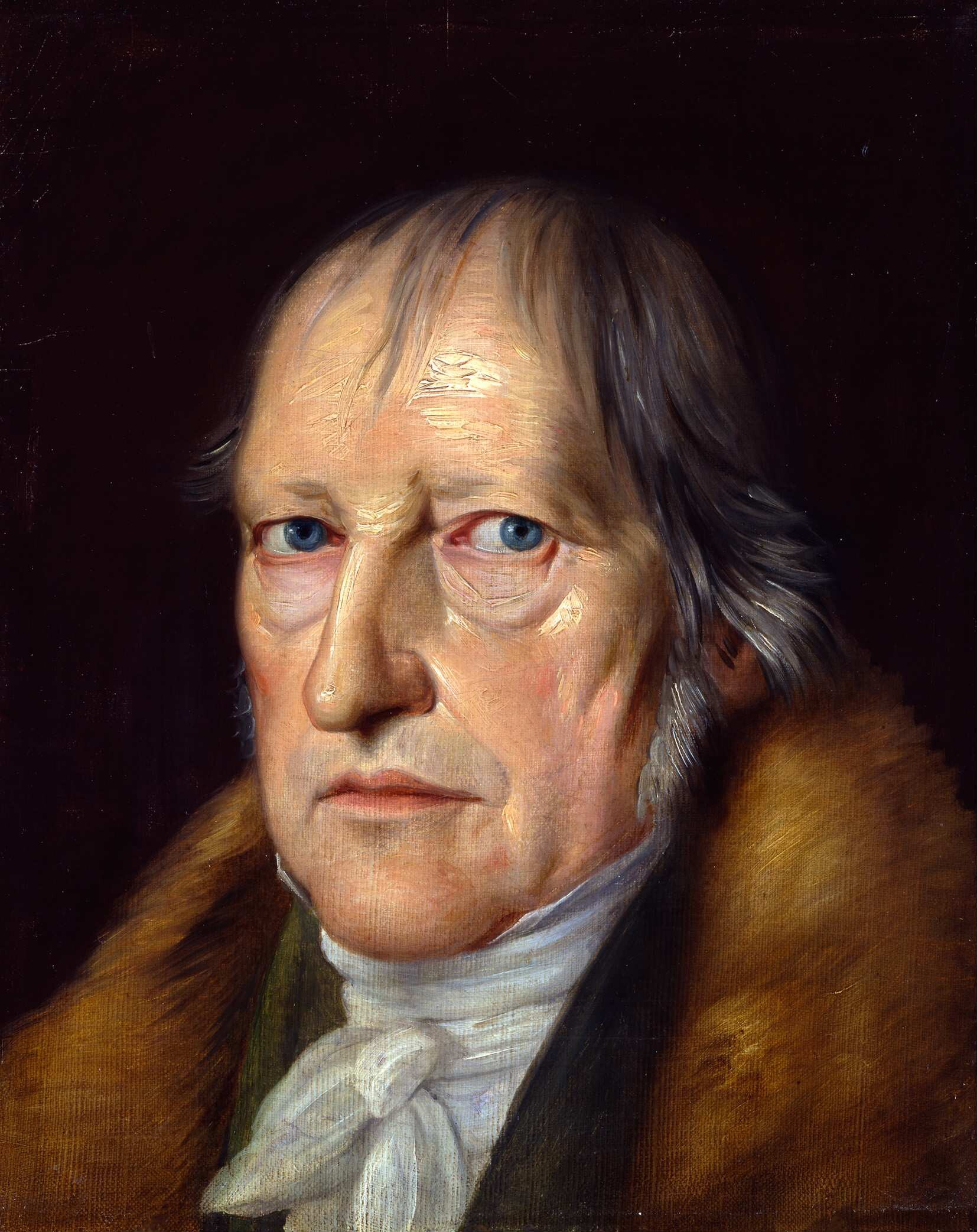 Jakob Schlesinger portrait of Georg Wilhelm Friedrich Hegel