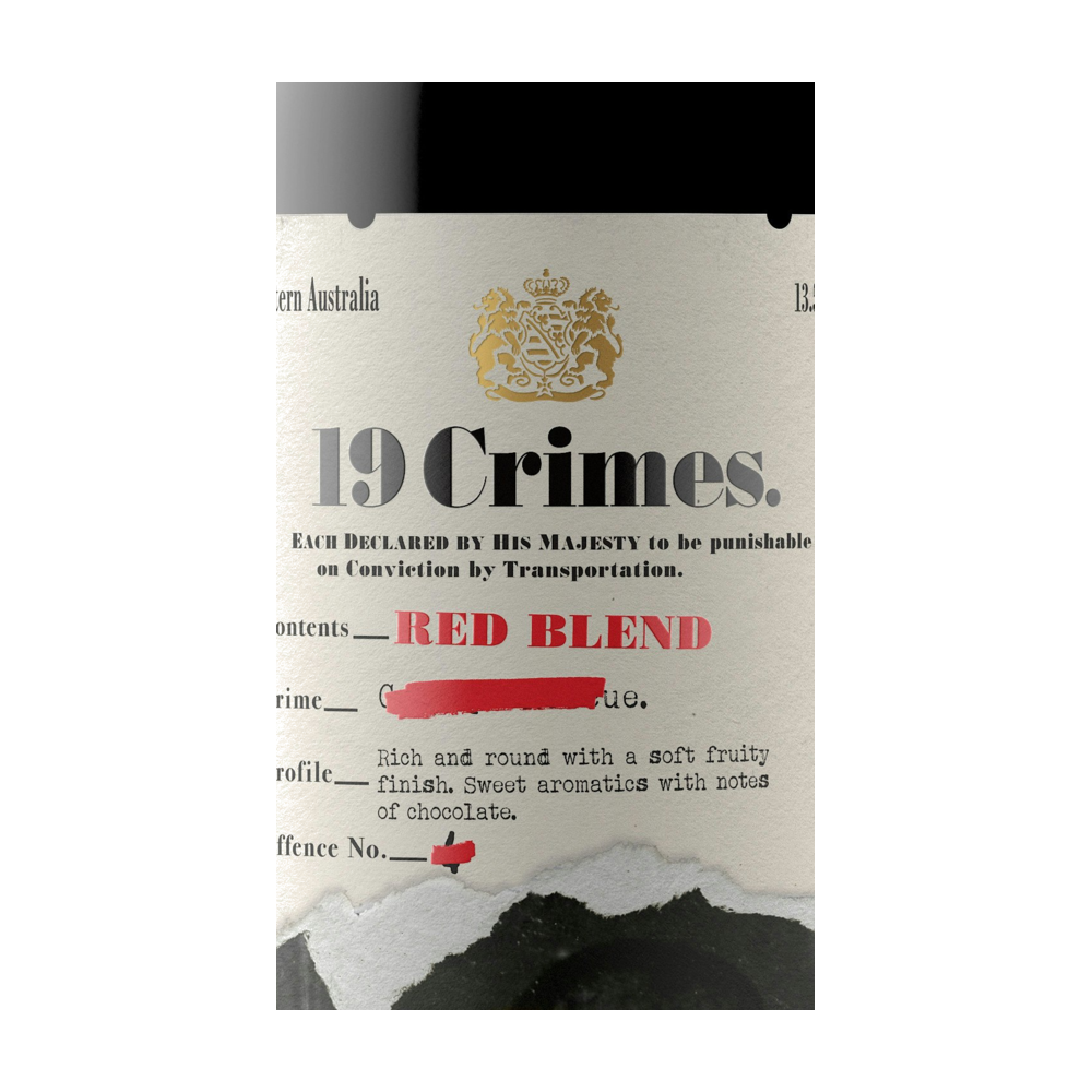 19 Crimes logo