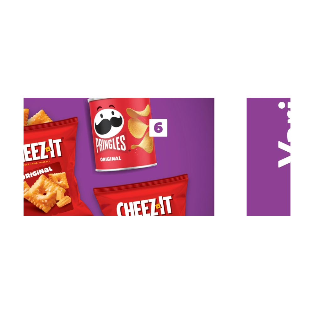 Cheez-It, Pringles, Rice Krispies Treats logo