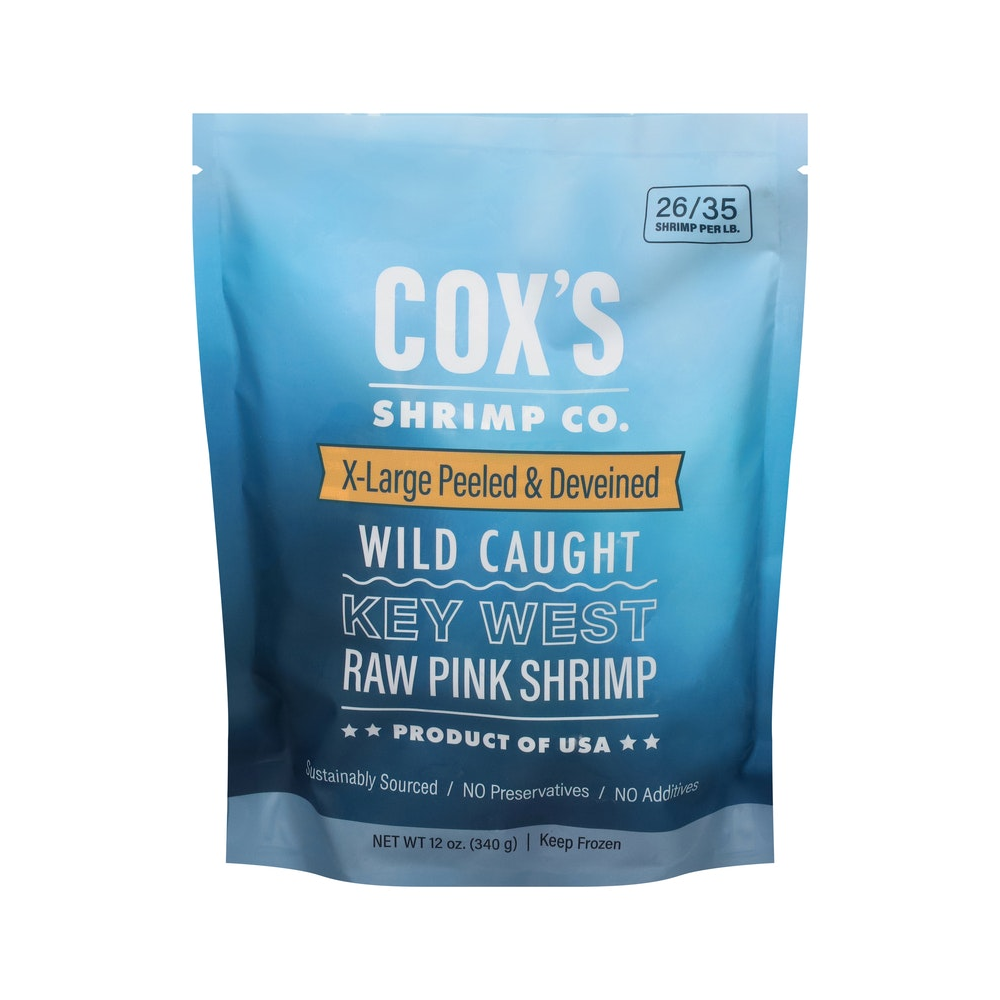 Cox's Shrimp Co. logo