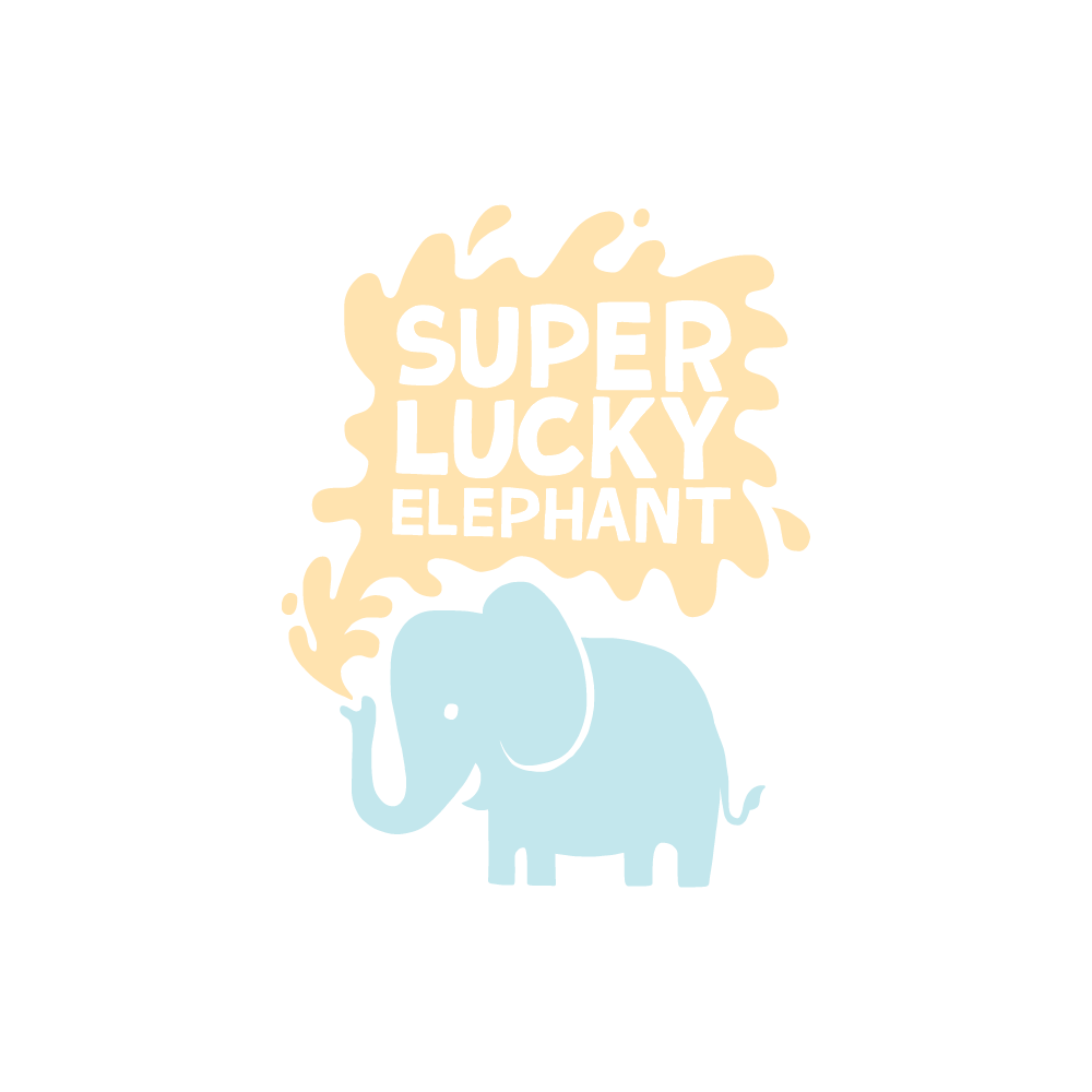 Super Lucky Elephant logo