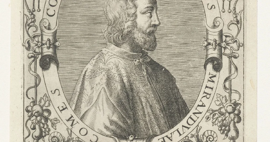 Rijksmuseum Giovanni Pico della Mirandola portrait