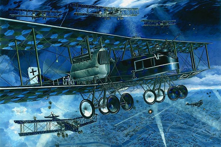 Gotha G.V - Gotha G.V by Taras Shtyk Gotha, Vintage aircraft, Model airplanes
