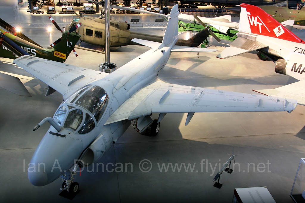 Grumman A-6 Intruder - Grumman A-6 Intruder at the Udvar-Hazy Center NASM Annex at Washington