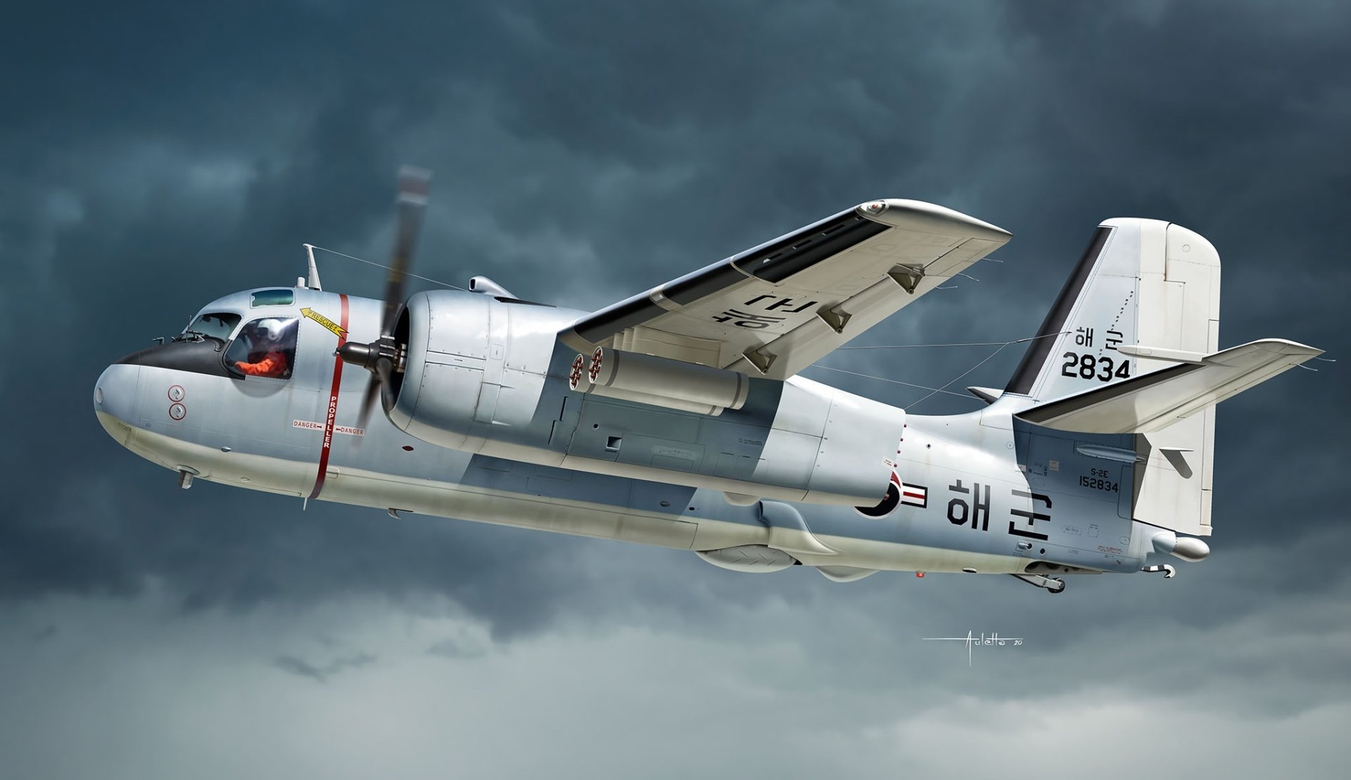 Grumman C-2 Greyhound - Grumman C-2 Greyhound ? Military Transport Warplane (HD Wallpaper)