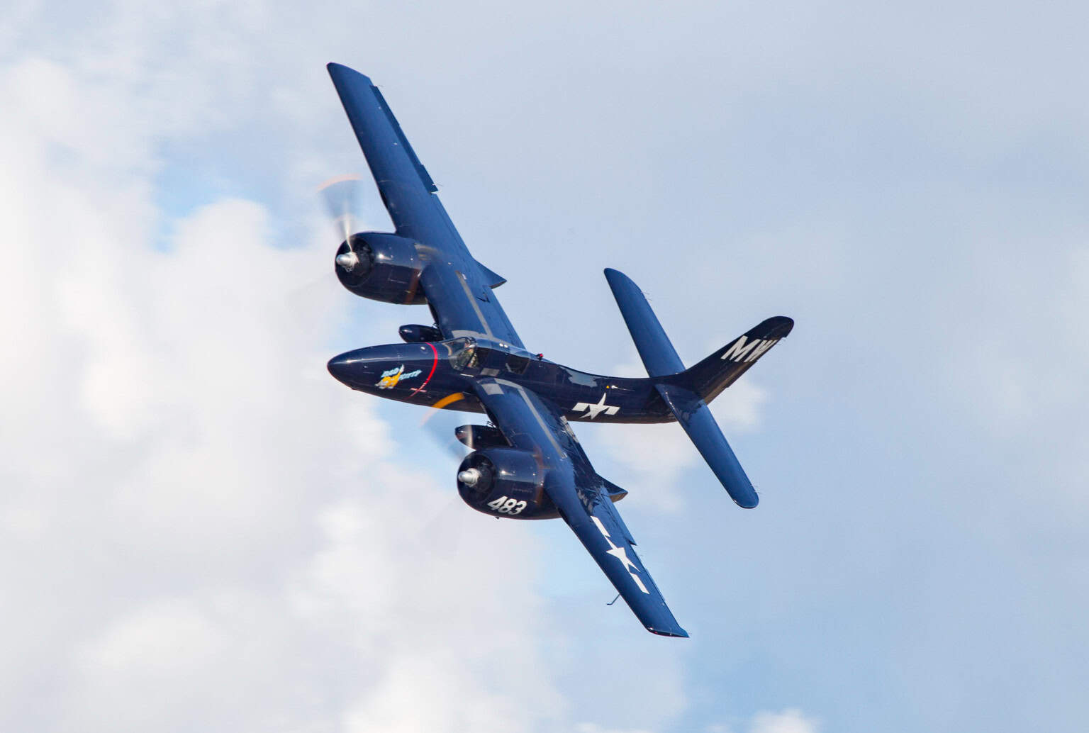 Grumman F7F Tigercat - Grumman F7F Tigercat “Bad Kitty”