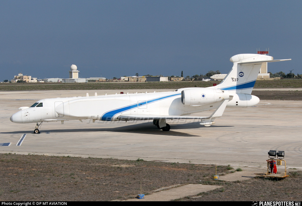 Gulfstream G550 CAEW - 537 Israeli Air Force Gulfstream G550 CAEW 'Nachshon Aitam' (GV-SP