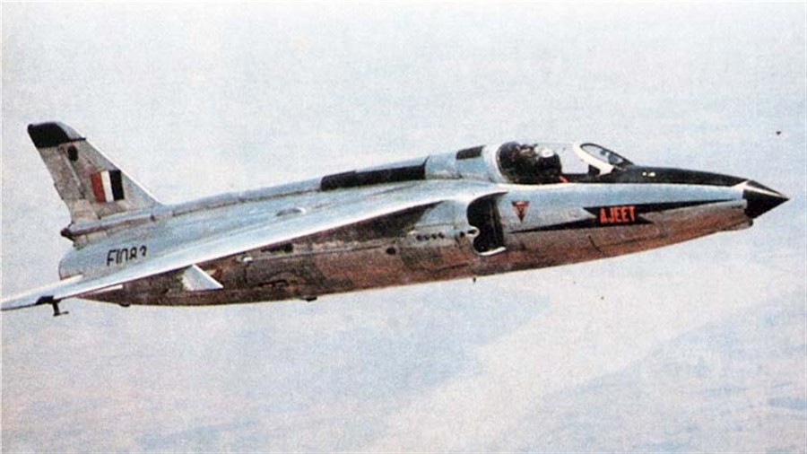 HAL Ajeet light fighter side view
