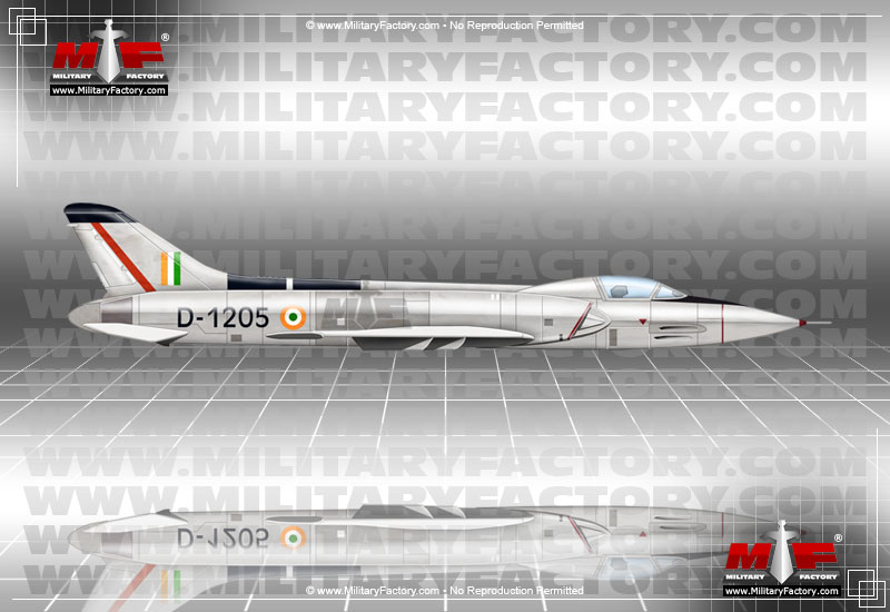 HAL HF-24 Marut - Image of the HAL HF-24 Marut (Spirit of the Tempest)