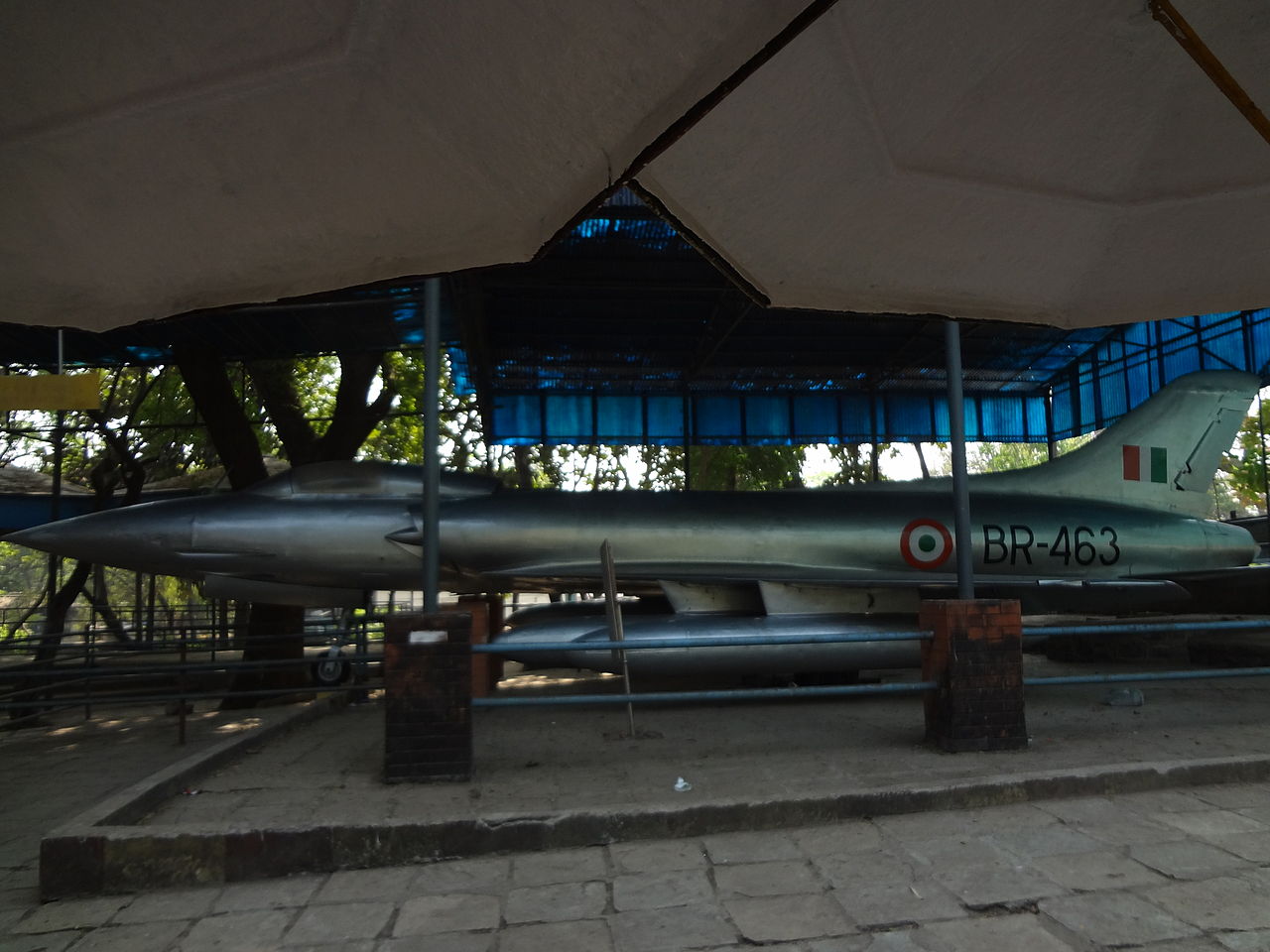 HAL HF-24 Marut - HAL HF-24 Marut Mk I indien vu de profil