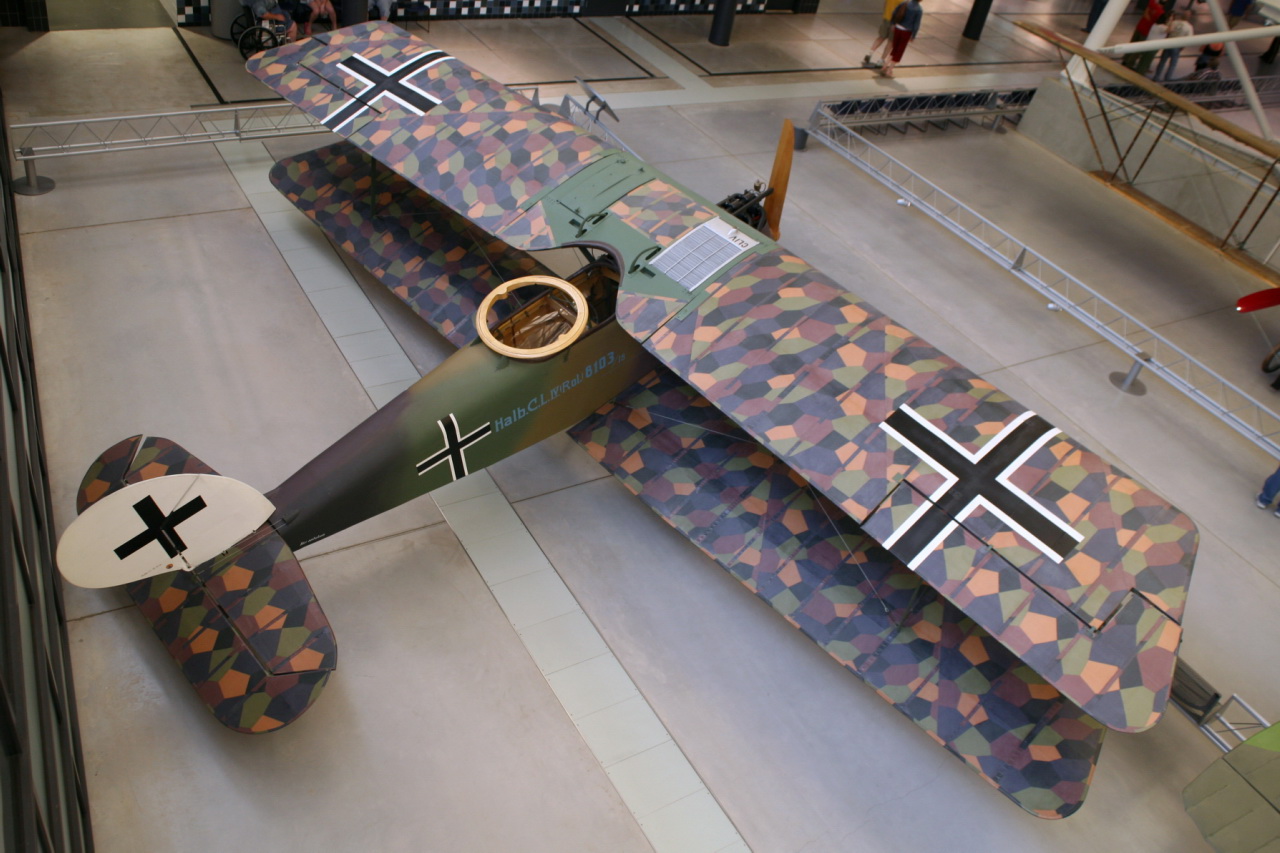 Halberstadt CL.IV - Halberstadt CL.IV camouflé du National Museum of the USAF