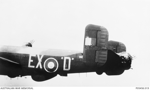 Handley Page Halifax - A Royal Air Force Handley Page Halifax B III bomber aircraft NR243 of