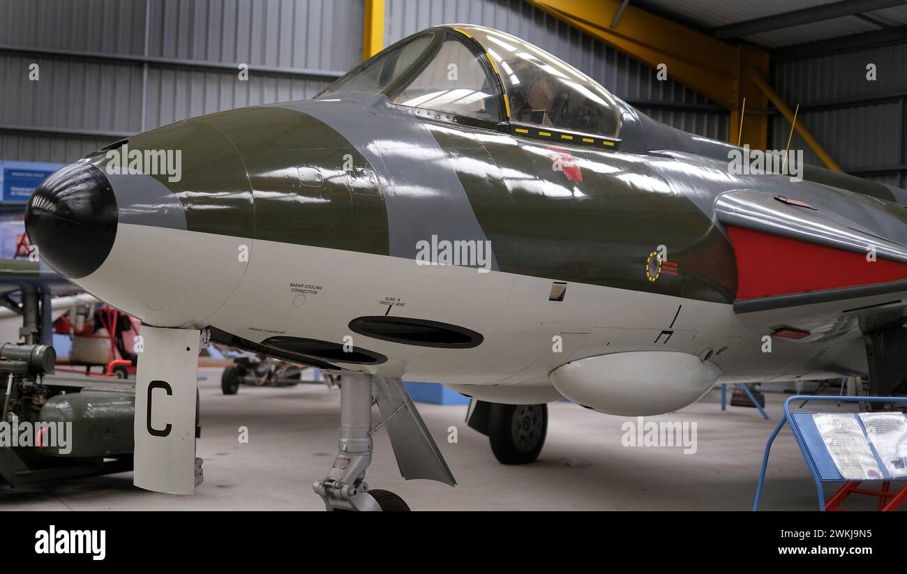 Hawker Hunter - The Hawker Hunter is a transonic British jet-powered fighter aircraft