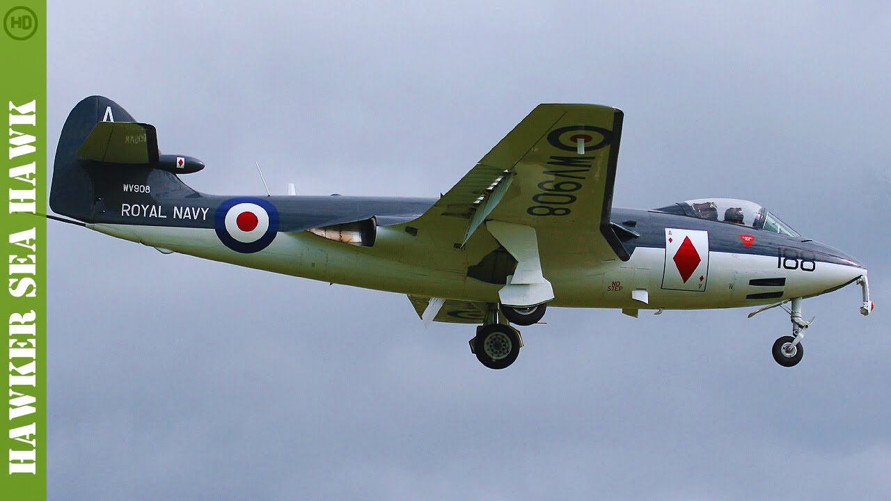 Hawker Sea Hawk - Hawker Sea Hawk - Aircraft - HD - YouTube