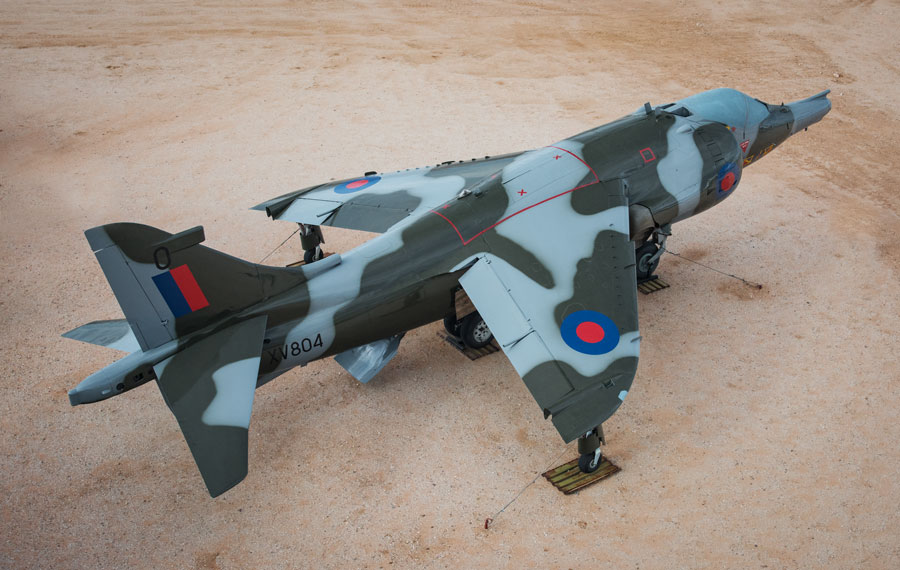 Hawker Siddeley Harrier - Hawker-Siddeley Harrier GR-3 - Pima Air & Space