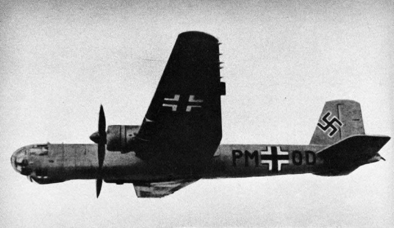 Heinkel He 177 Greif - Heinkel He 177V5 Greif en vol