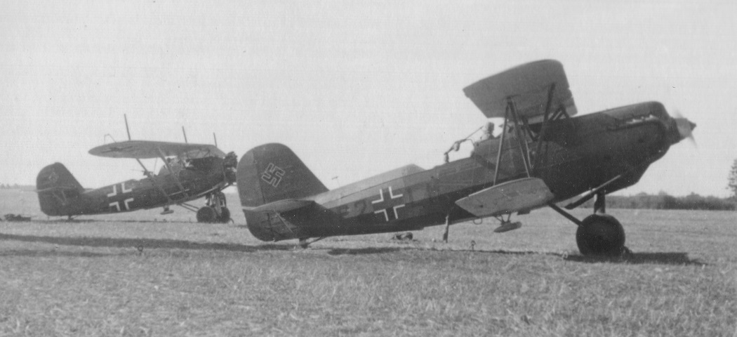 Heinkel He 45 - Heinkel He 45 plut. pil. Franciszka Prętkiewicza - Magnum-x