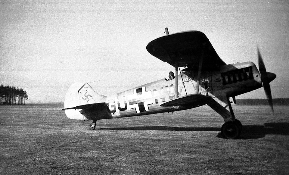 Heinkel He 51 - Heinkel He 51 A oder C der FFS A-B 121 Straubing (1)