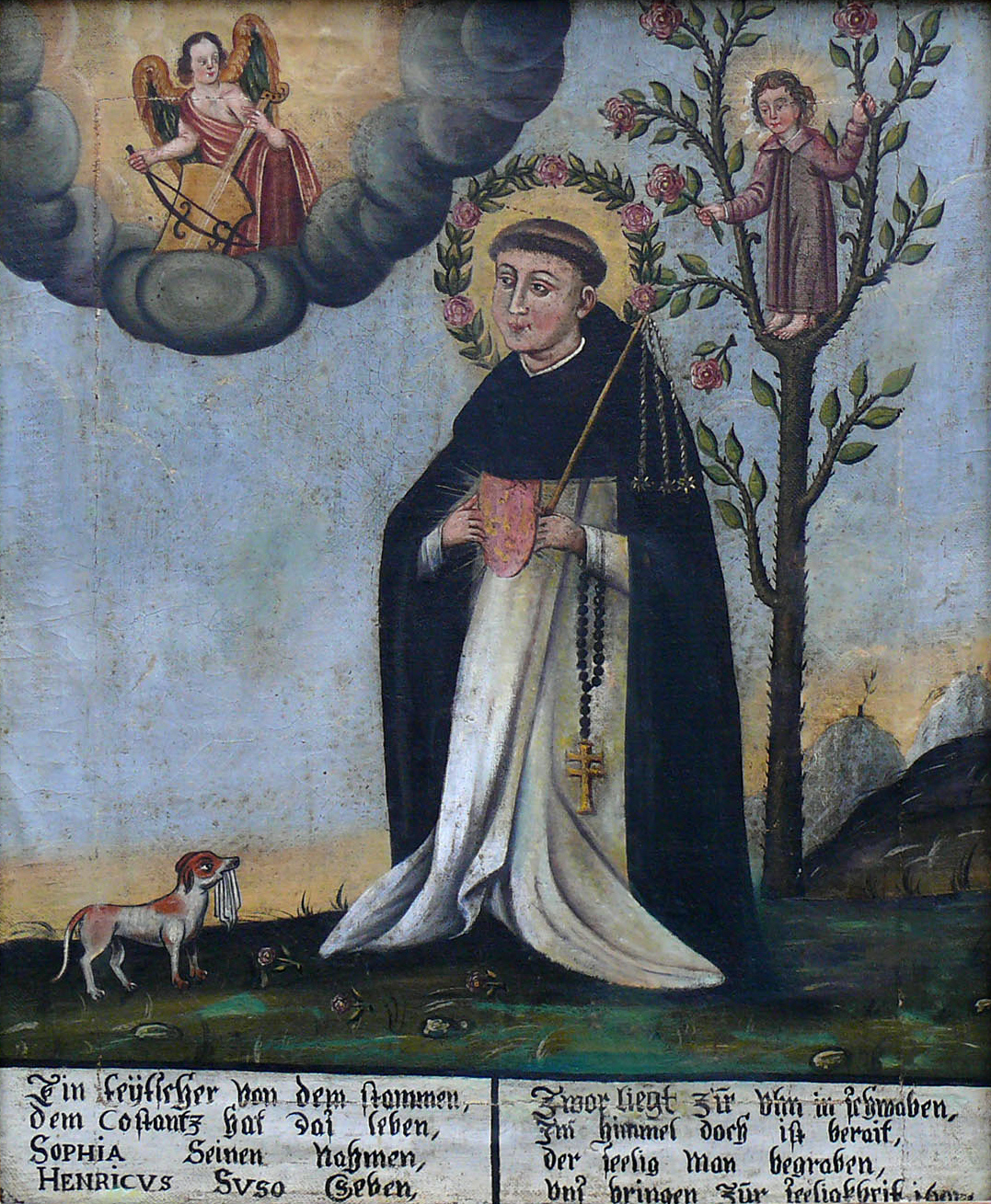 Heinrich Suso in a 1601 oil painting