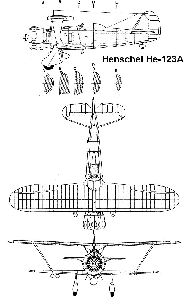 Henschel Hs 123 - Henschel Hs 123A